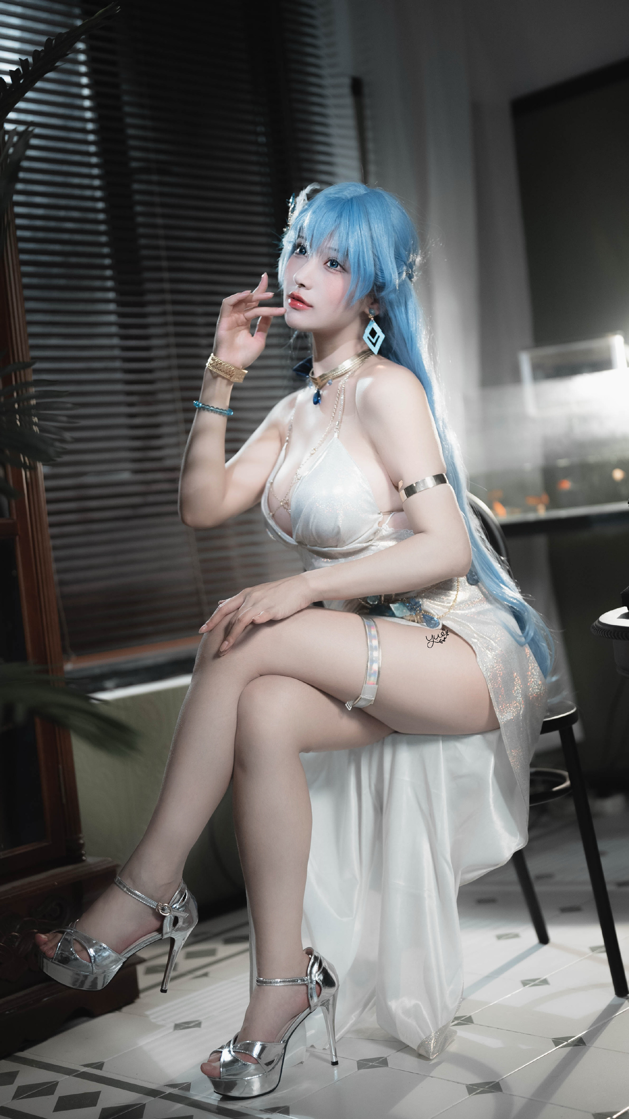 YoY Cosplay妮姬:胜利女神 海伦礼服@-婉Yue--YoY美图-第3张.jpg
