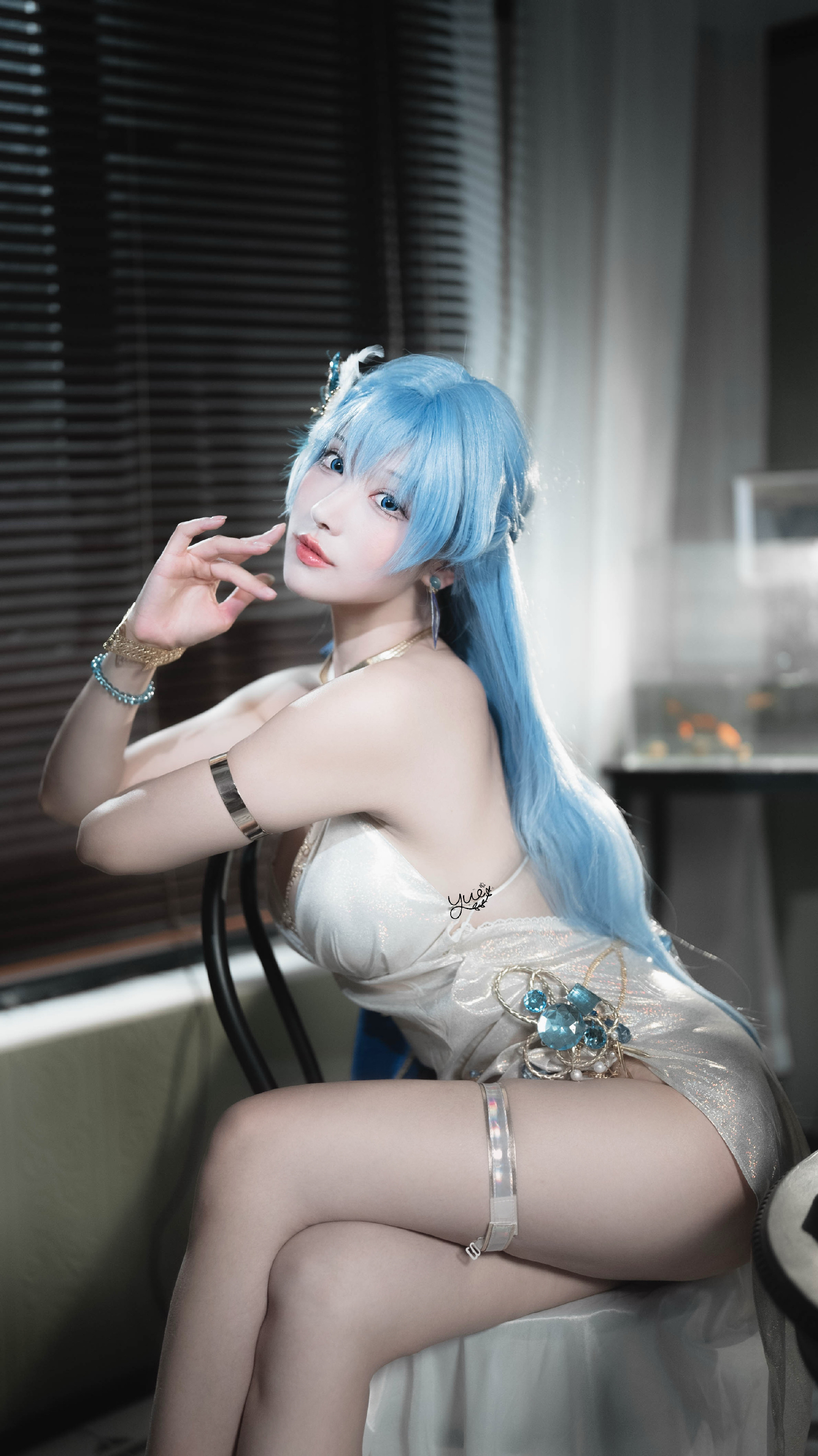 YoY Cosplay妮姬:胜利女神 海伦礼服@-婉Yue--YoY美图-第5张.jpg