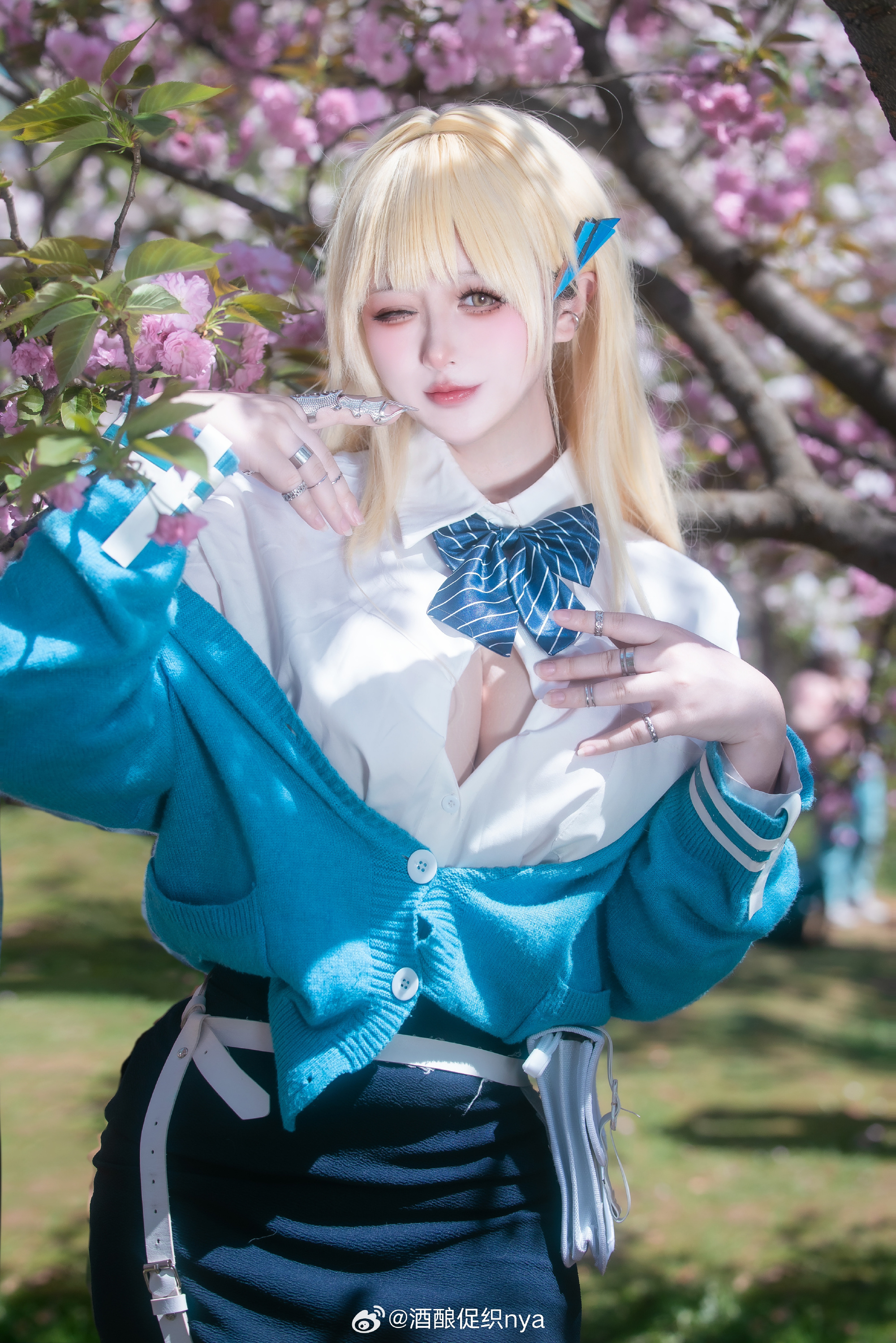 和YoY老师一起去赏花 Nikke:胜利女神 蒂亚@酒酿促织nya-YoY美图-第2张.jpg
